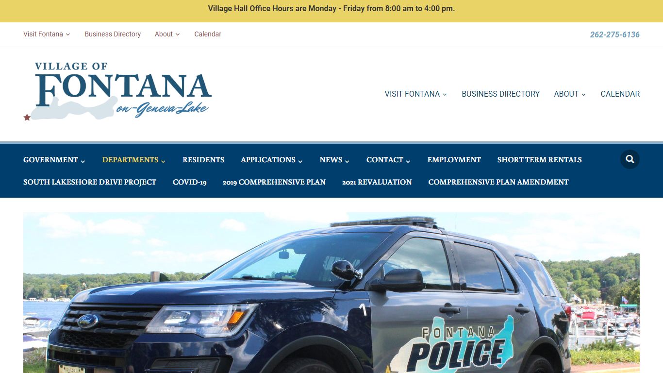 Police - Village of Fontana